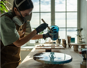 3. Apply the Resin