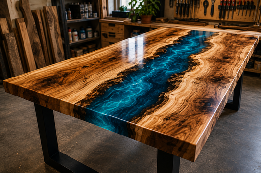 How to Make an Epoxy Resin River Table (Full Build Guide)